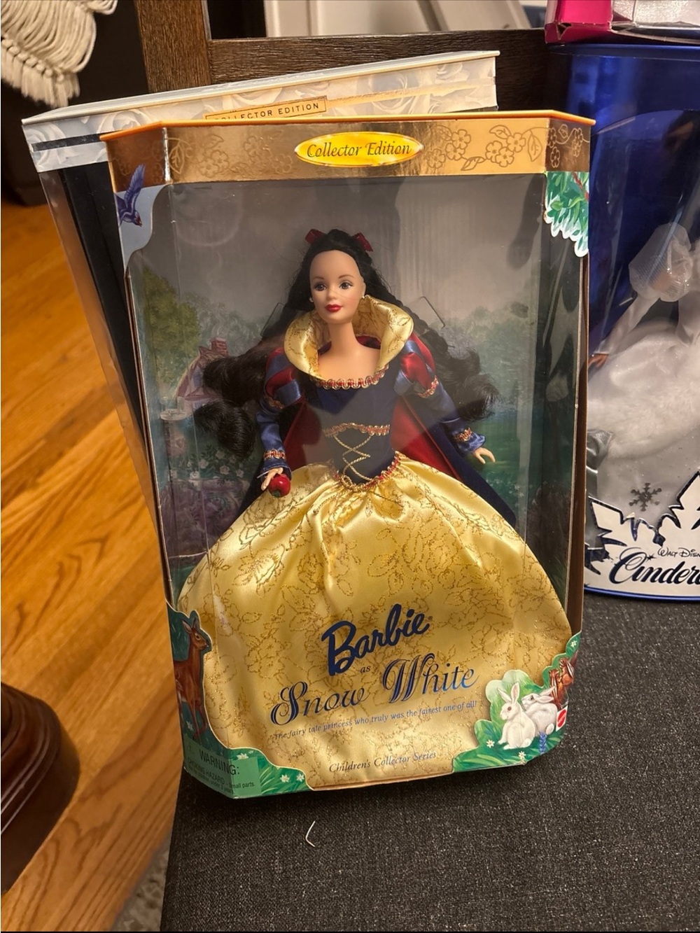 Barbie Snow White Collector Doll - Gold & Blue